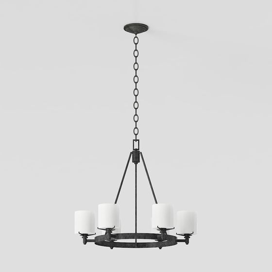 Vintage Pendant Light 3D Model for Modern Interiors