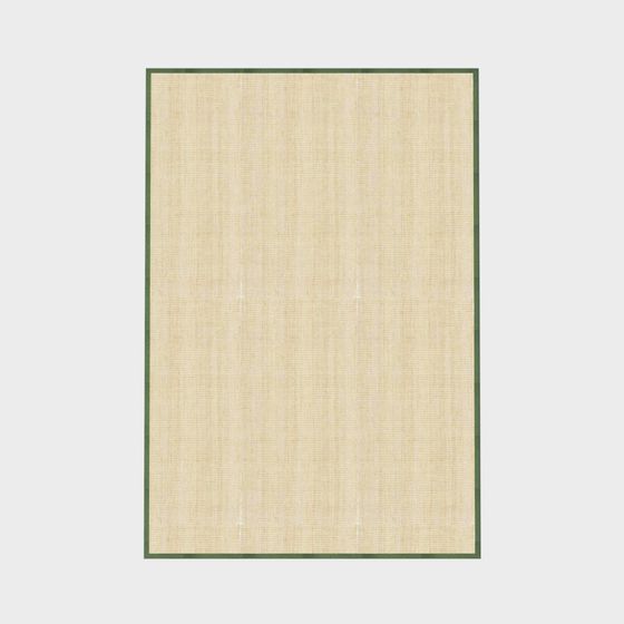 Bamboo Curtain 3D model