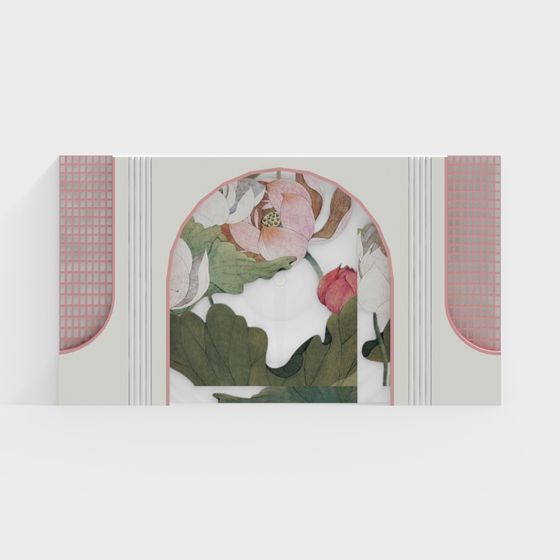 Lotus Harmony 3D model - Low Poly High Detail