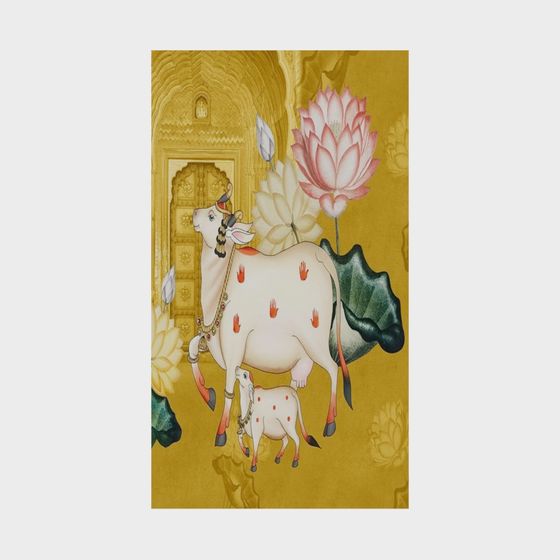 Sacred Mother and Calf 3D model