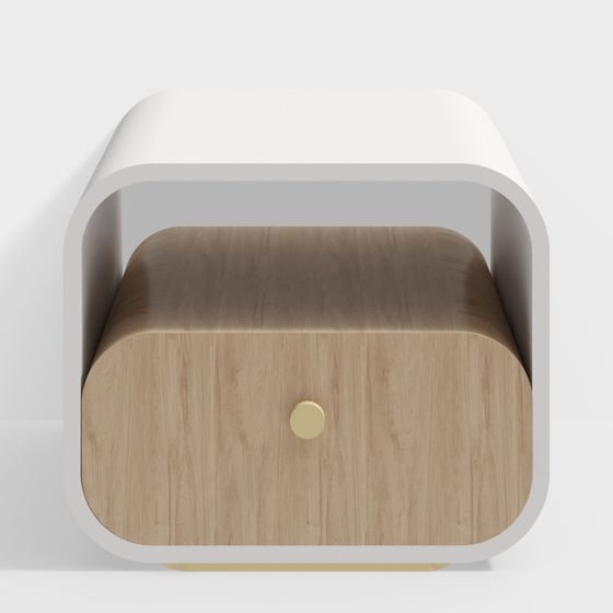 Urban Corner Side Table 3D model for Creative Spaces