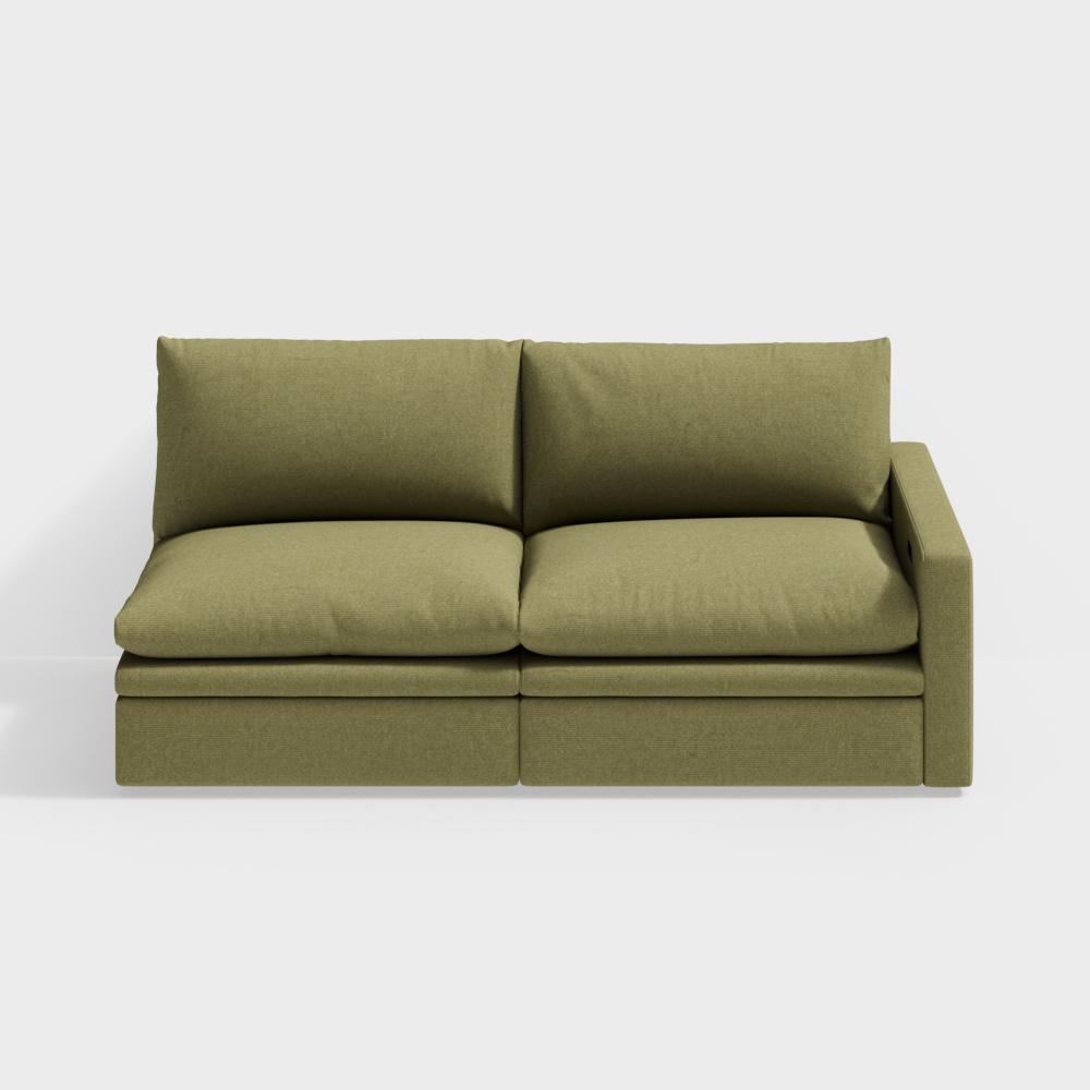 Apt2B_Laurent_RAF_Loveseat_Cobblestone