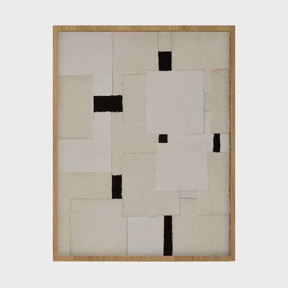 Low-Poly Abstract Collage 3D Model for Creative Projects