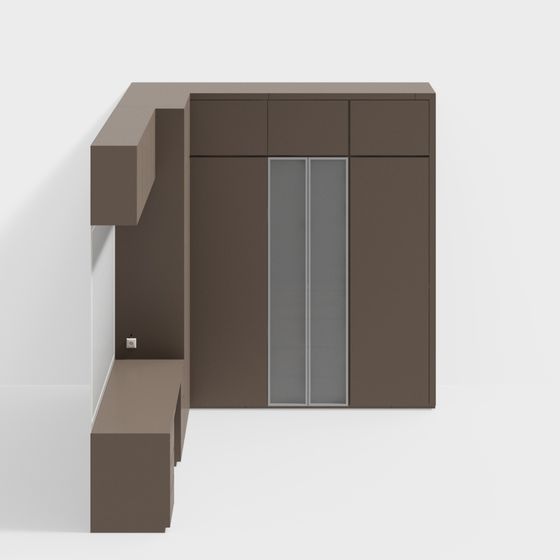 Urban Corner Reception Desk 3D model