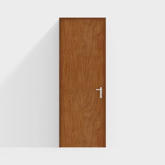 Modern Wooden Door 3D model