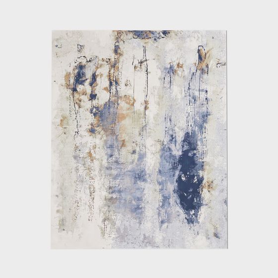 Abstract Canvas 3D Model Blending Realism and Low-Poly Aesthetics