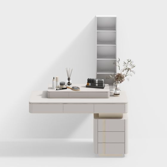 Minimalist Dressing Table 3D model