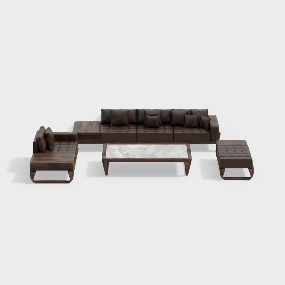 Wooden Sofa by Nguyen Minh Khoa