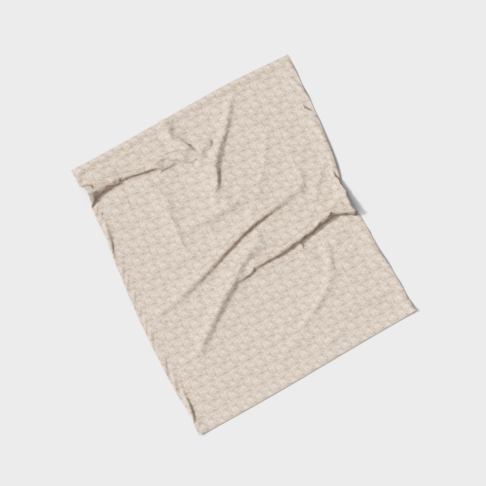 Wrinkled Fabric 3D Model