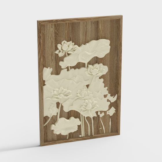 Lotus Pond Serenity 3D model