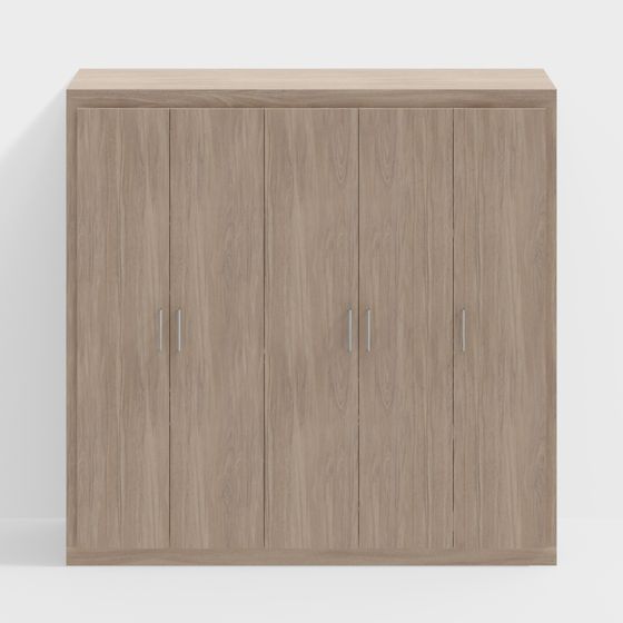 Minimalist Storage Cabinet 3D model