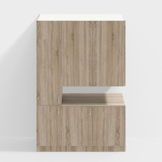 City Window Cabinet 3D model