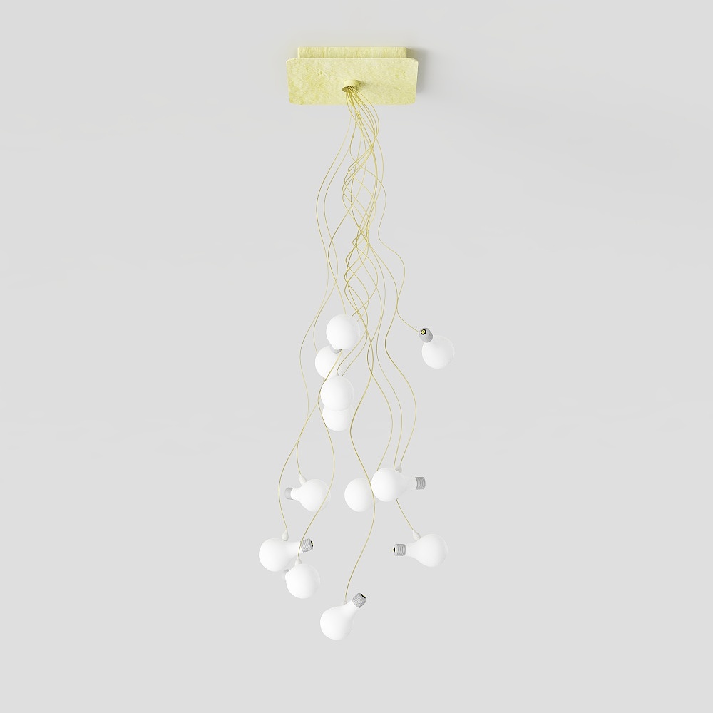 La Paz Ceiling Chandelier Gold 12[1]