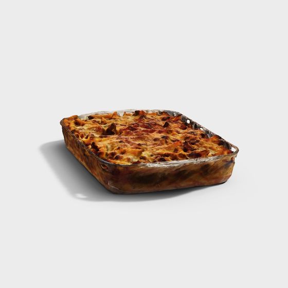 Classic Italian Lasagna 3D model