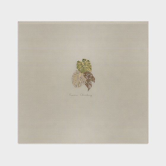 Tropical Style Carpet 3D model