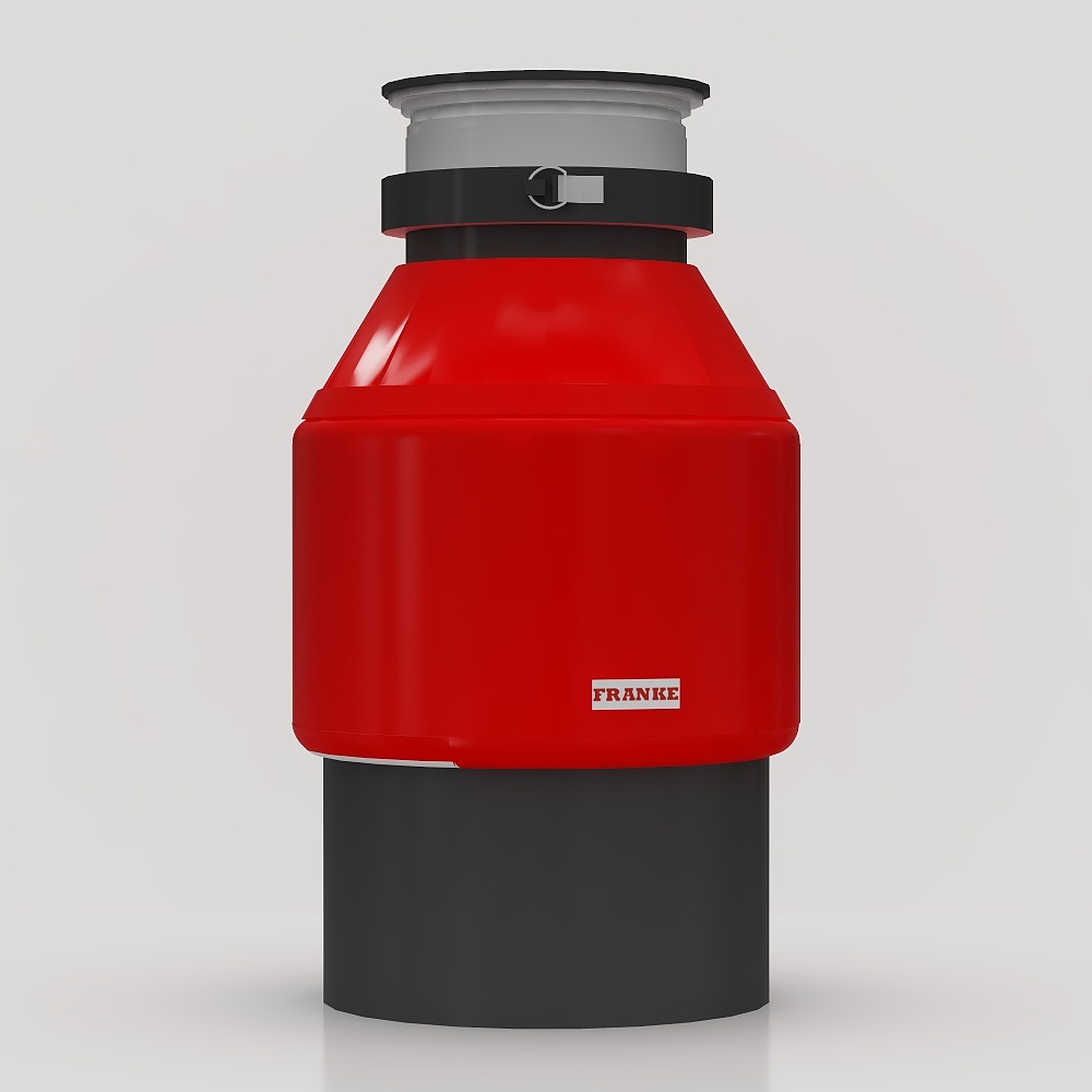 Stylish Kitchen Waste Disposer 3D model