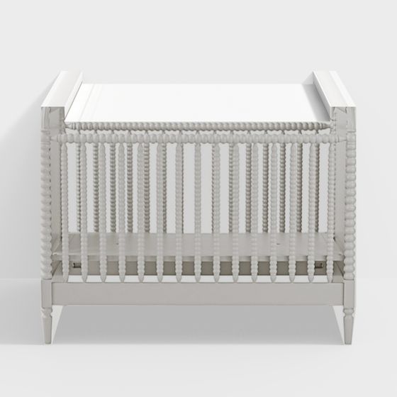 Stylish Retro Cradle 3D model