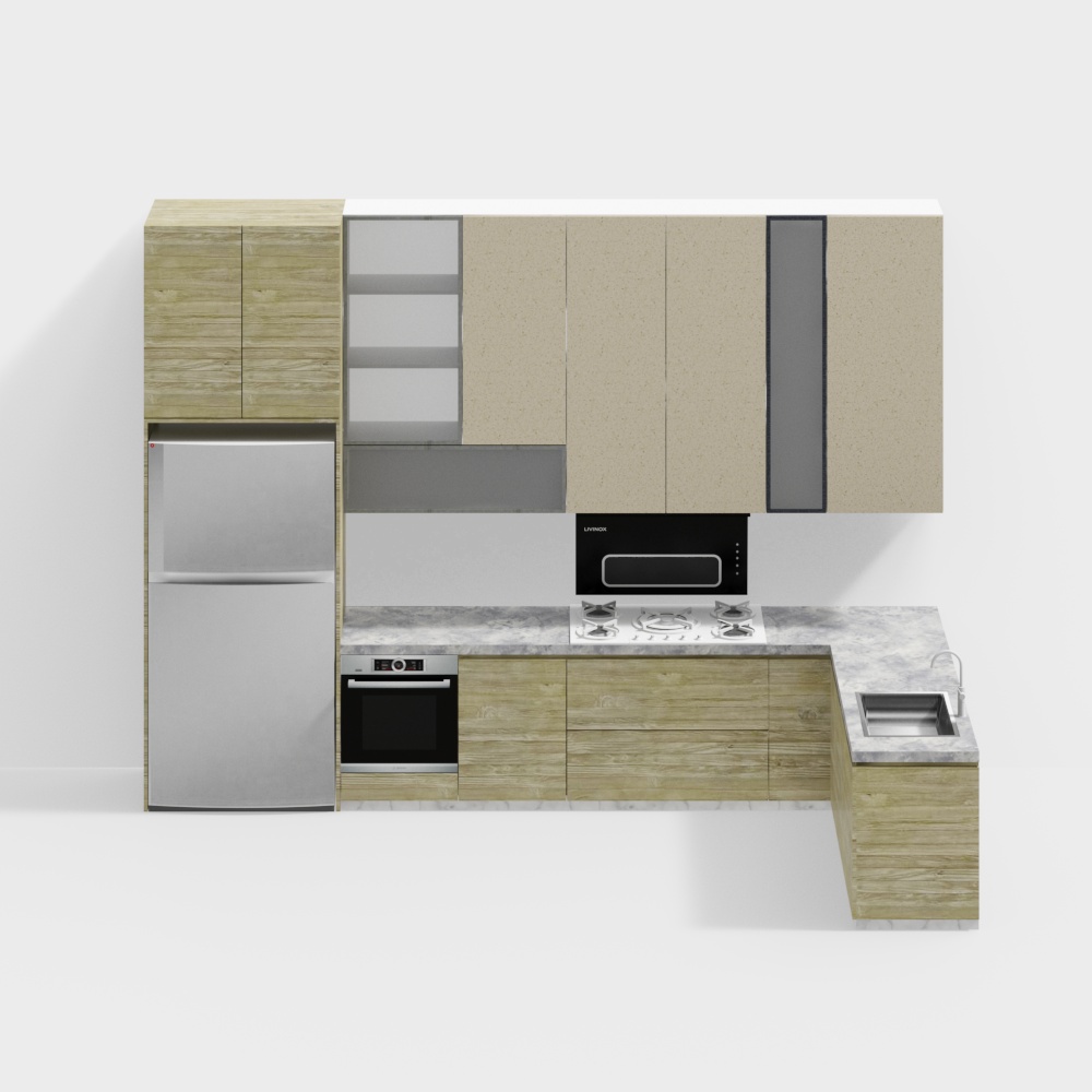 Mr Khoo Kitchen Top Cabinet 1