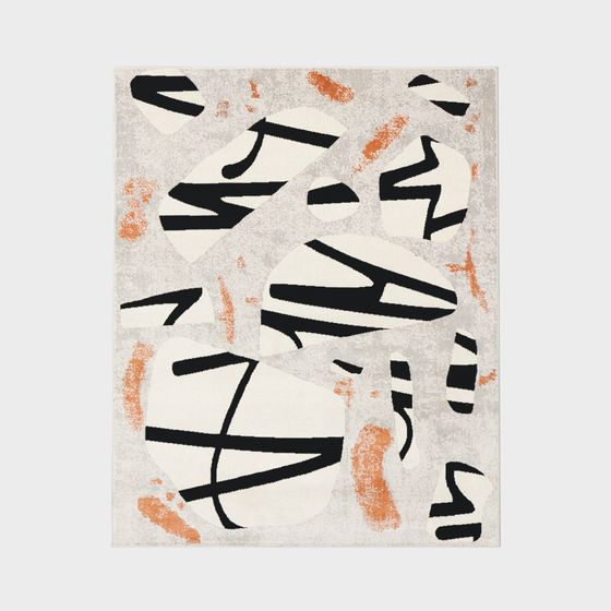 Artistic Abstract Carpet 3D model