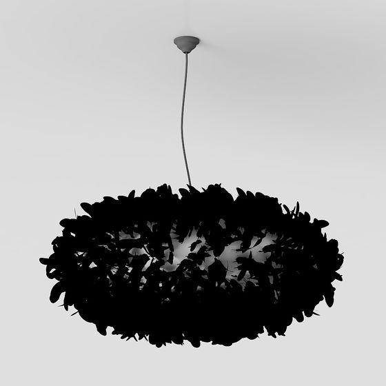 Leaf Pendant Light 3D model