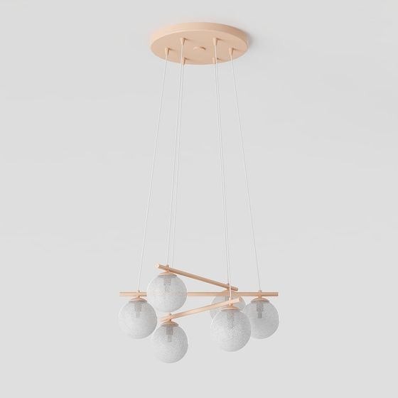 Modern Minimalist Pendant Lamp 3D model