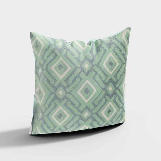 Geometric Dream Cushion 3D model