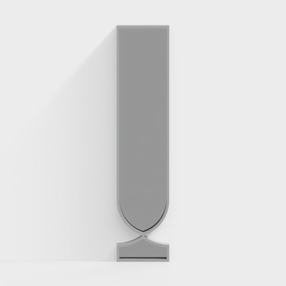 Minimalist Lamp 3D model