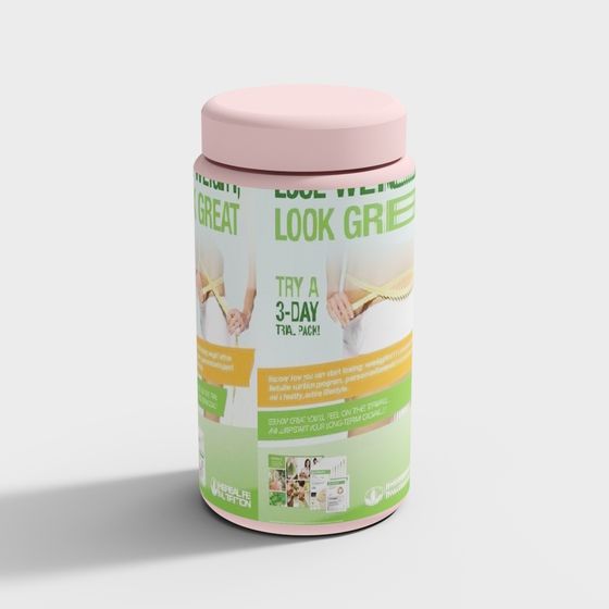 Vitality Nutrition Can 3D model