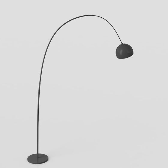 Arco Floor Lamp 3D model for Contemporary Spaces
