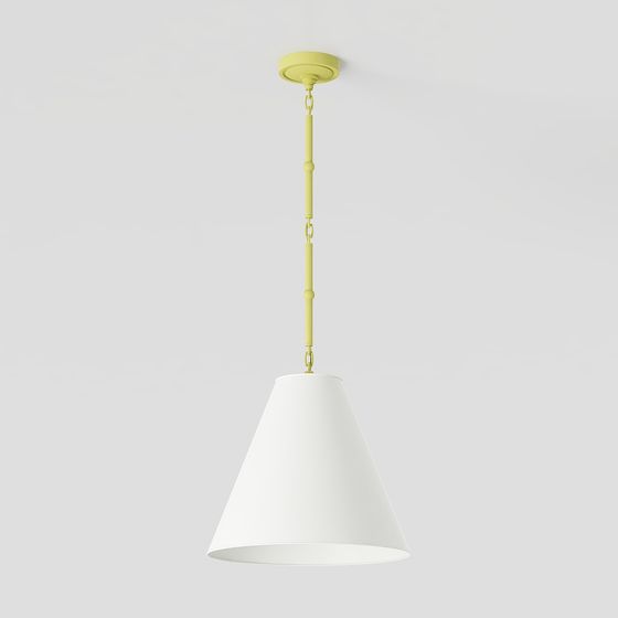 Stylish 3D Model of Modern Pendant Light