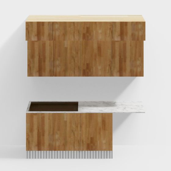 City View Cabinet 3D model