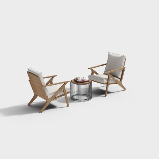 Cozy Corner 3D model for Relaxed Spaces