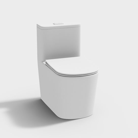 Urban Toilet 3D model for Modern Spaces
