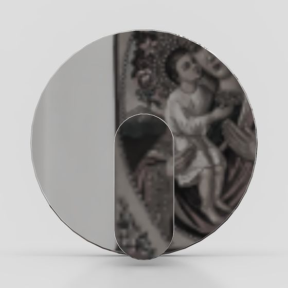 Vintage Style Madonna and Child 3D model