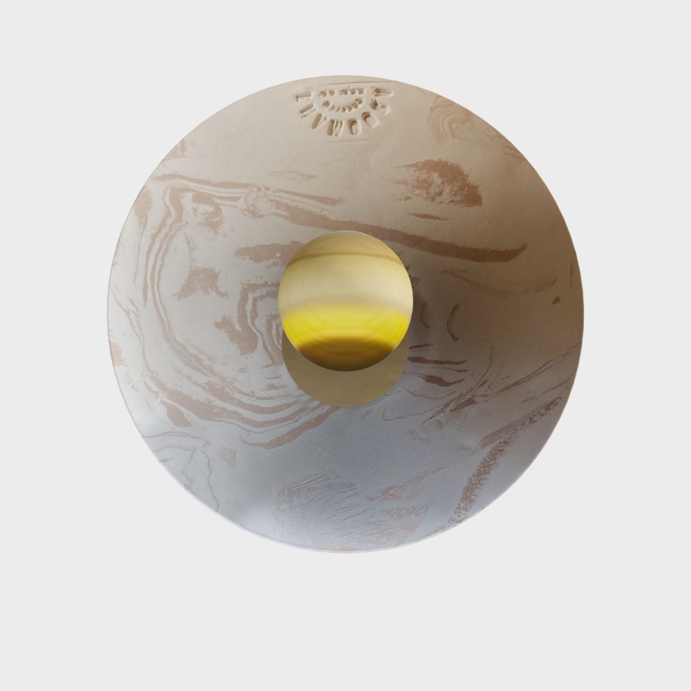 ENAMOURA PITCHOUN mixed earth matte wall lamp