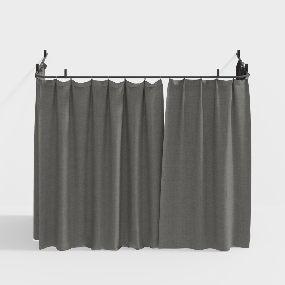 Urban Privacy Curtain 3D model