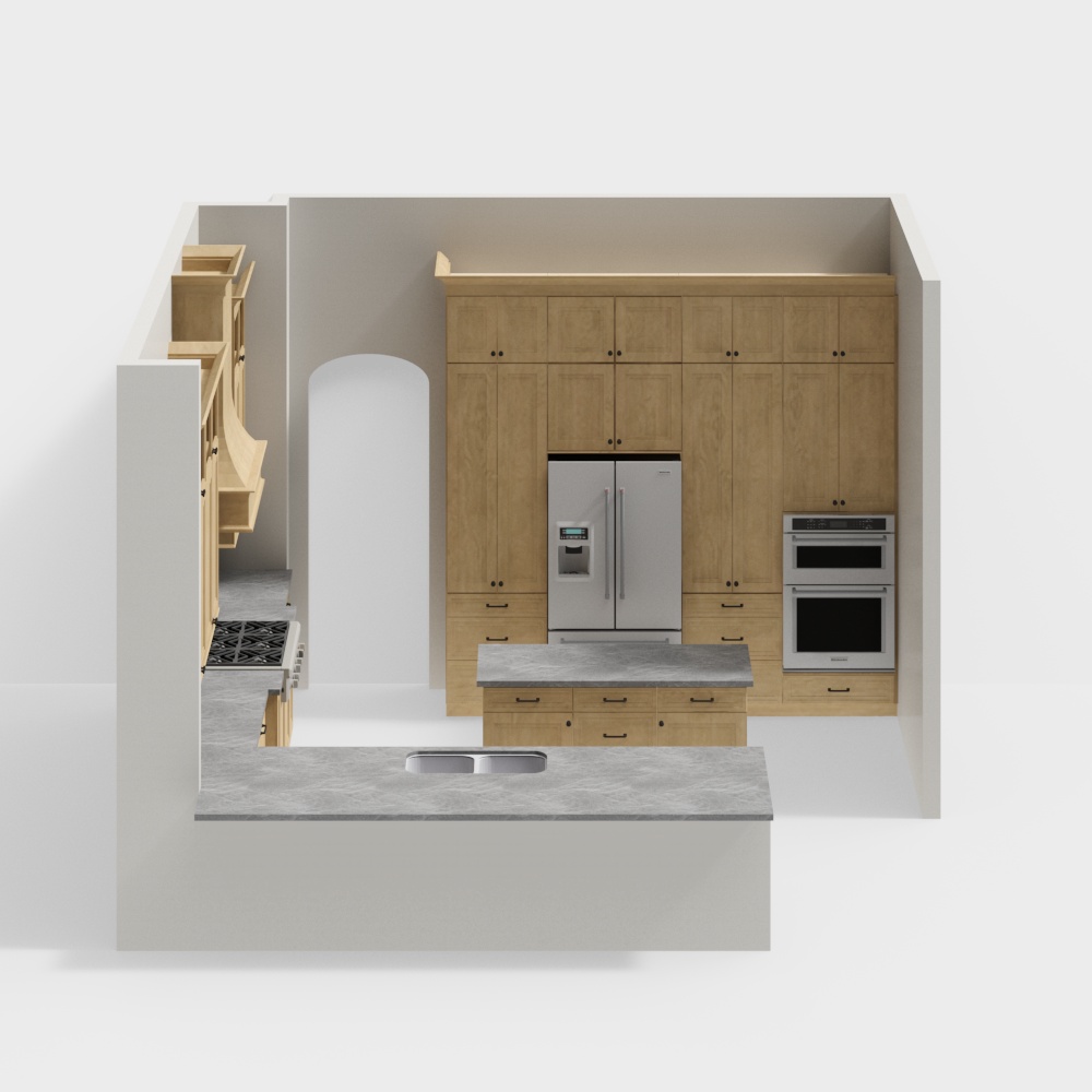 Hamada Kitchen Option-1333