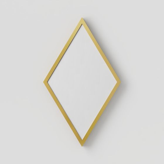 Stylish Diamond Decorative Panel 3D model