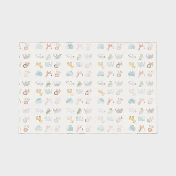 Playful Carpet 3D model for Creative Spaces