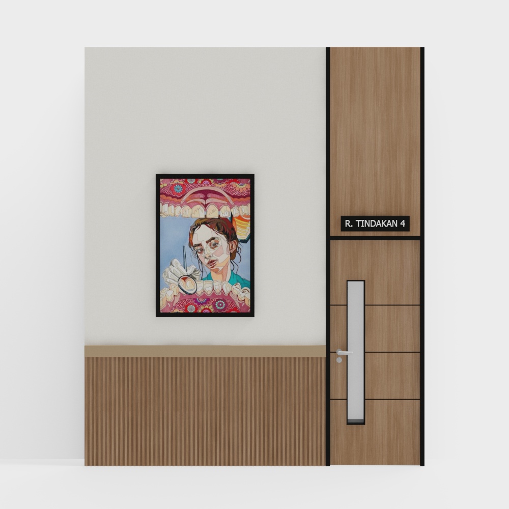 Clinic Porch 3D Model