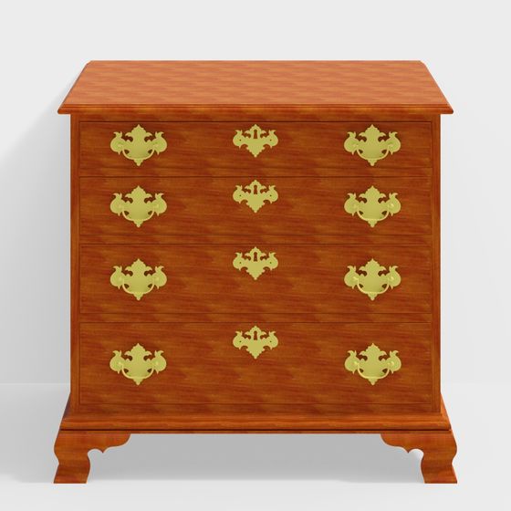 Vintage Vanity Table 3D model for Modern Art Spaces