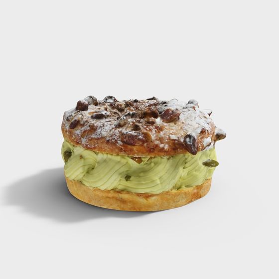 Delicious French Pastry 3D model