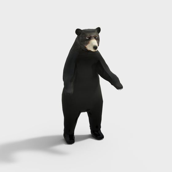 Forest Guardian Bear 3D model
