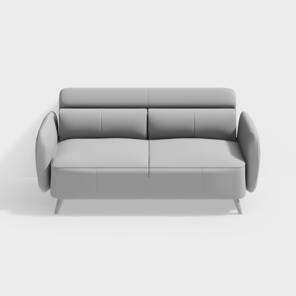 Modern Minimalist 3D Sofa Model Design
