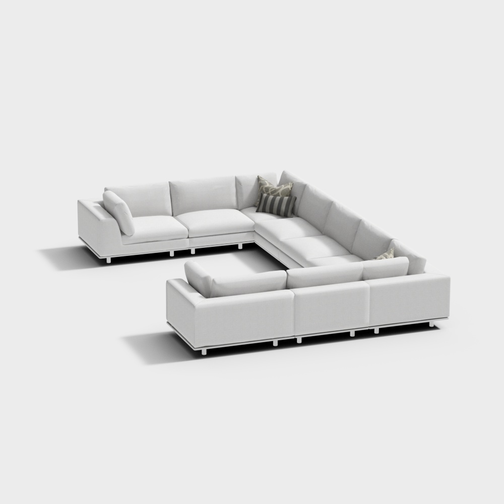 my U-shaped sectional
