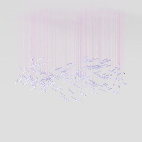 Minimalist Hanging Light 3D model