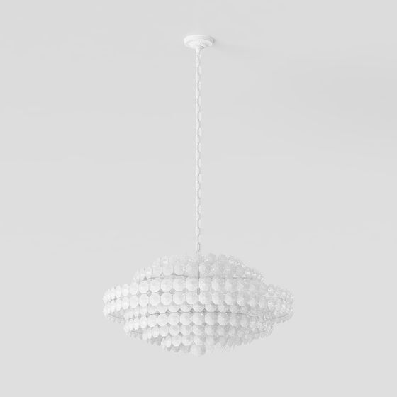 Elegant Low Poly Chandelier 3D model for Modern Spaces