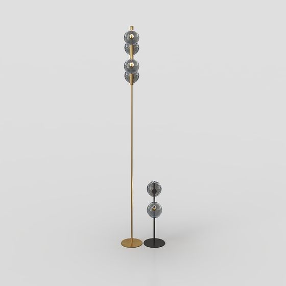 Unique Low-Poly 3D Lighting Fixture Design