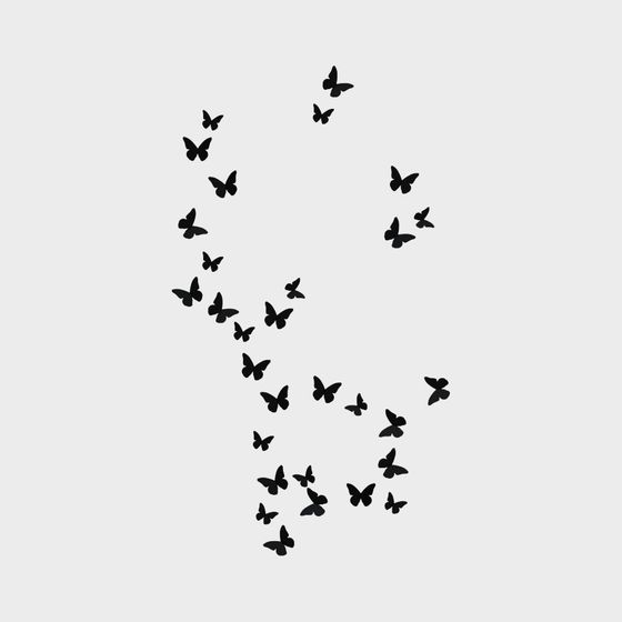 Butterfly Dance 3D model for Creative Projects