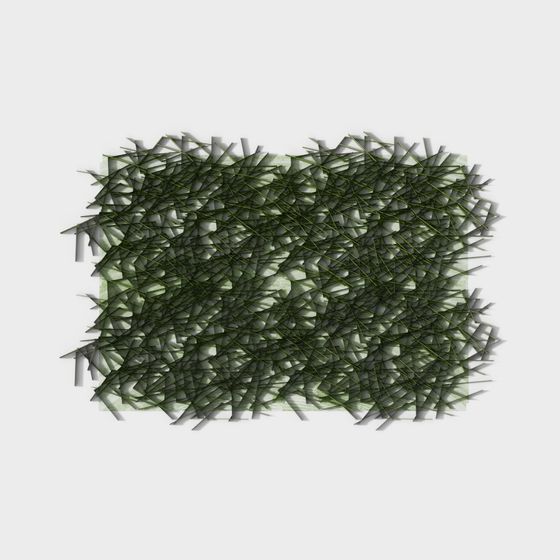 Leaf Forest Panel 3D model for Versatile Design